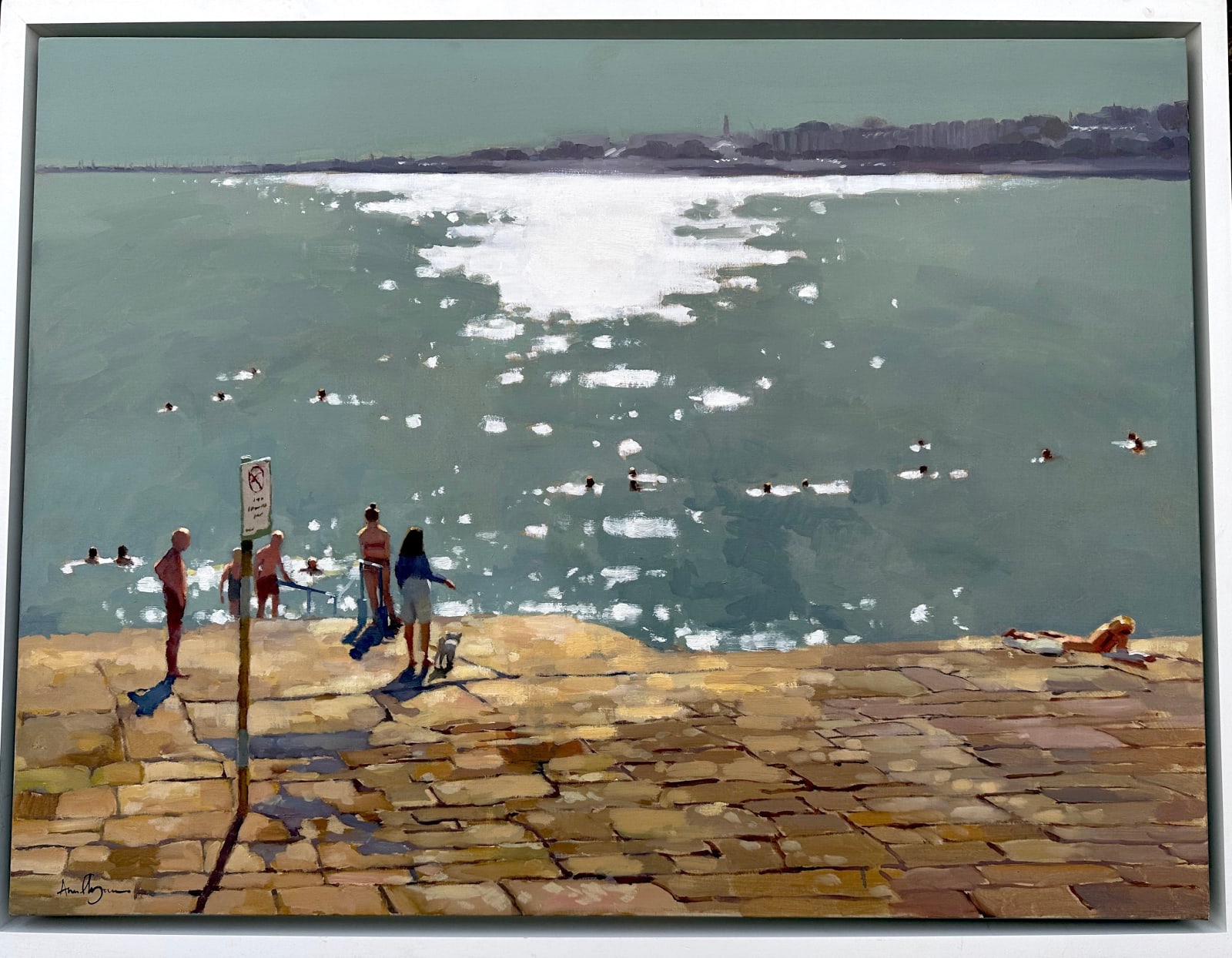 Ann Flynn, Summer Afternoon, Seapoint, 2025