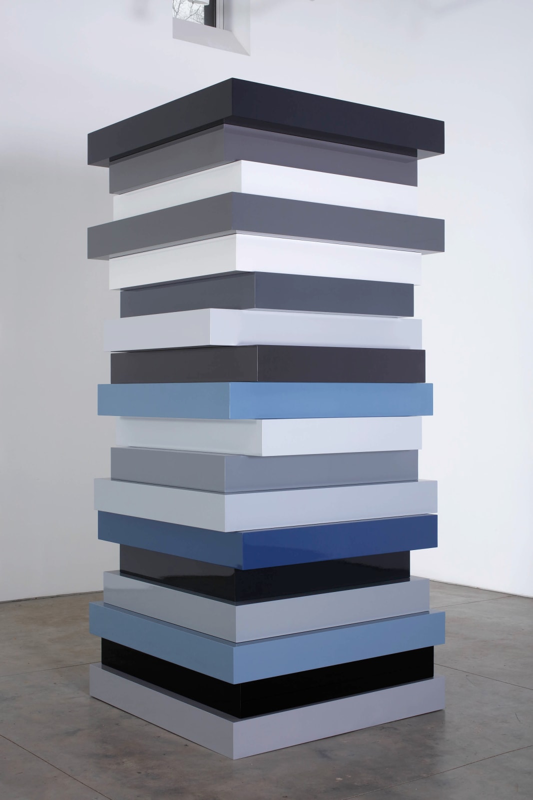 Sean Scully, STACK GREYS, 2018