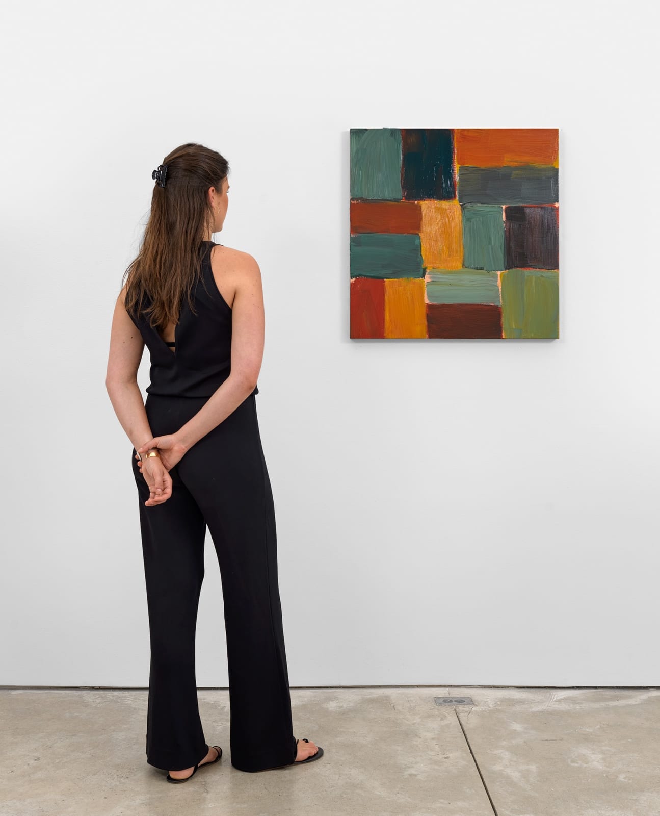 Sean Scully, WALL OF LIGHT PALE GREEN, 2023