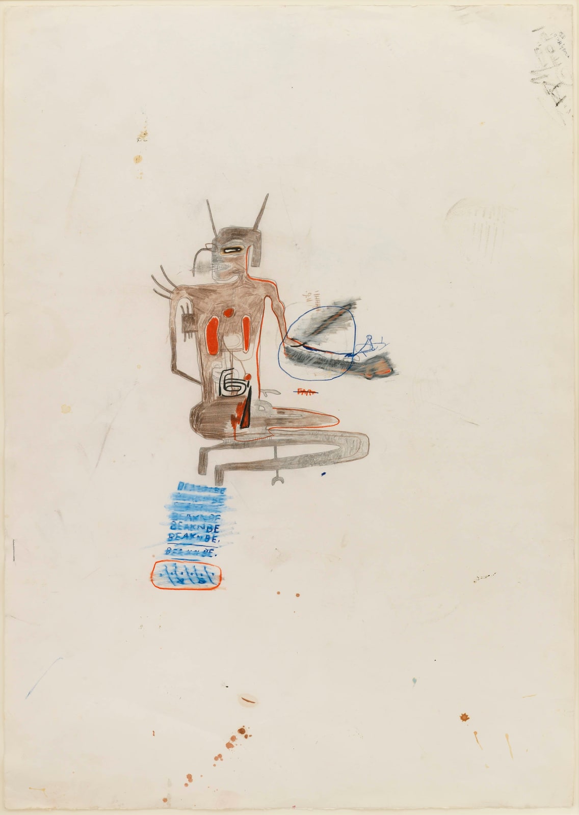 Jean-Michel Basquiat, UNTITLED, 1986