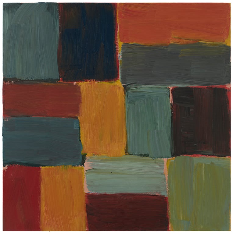 Sean Scully, WALL OF LIGHT PALE GREEN, 2023