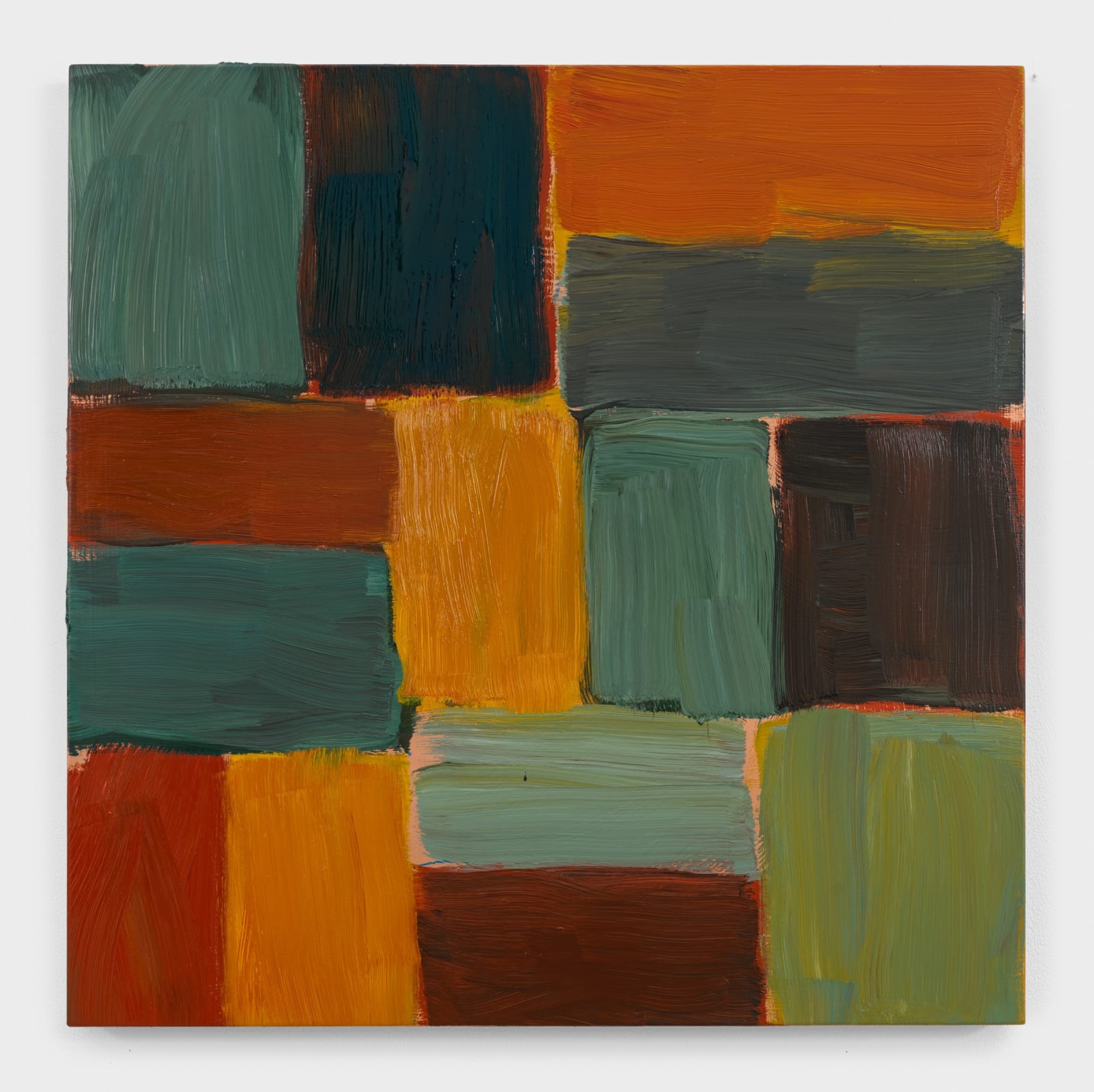 Sean Scully, WALL OF LIGHT PALE GREEN, 2023