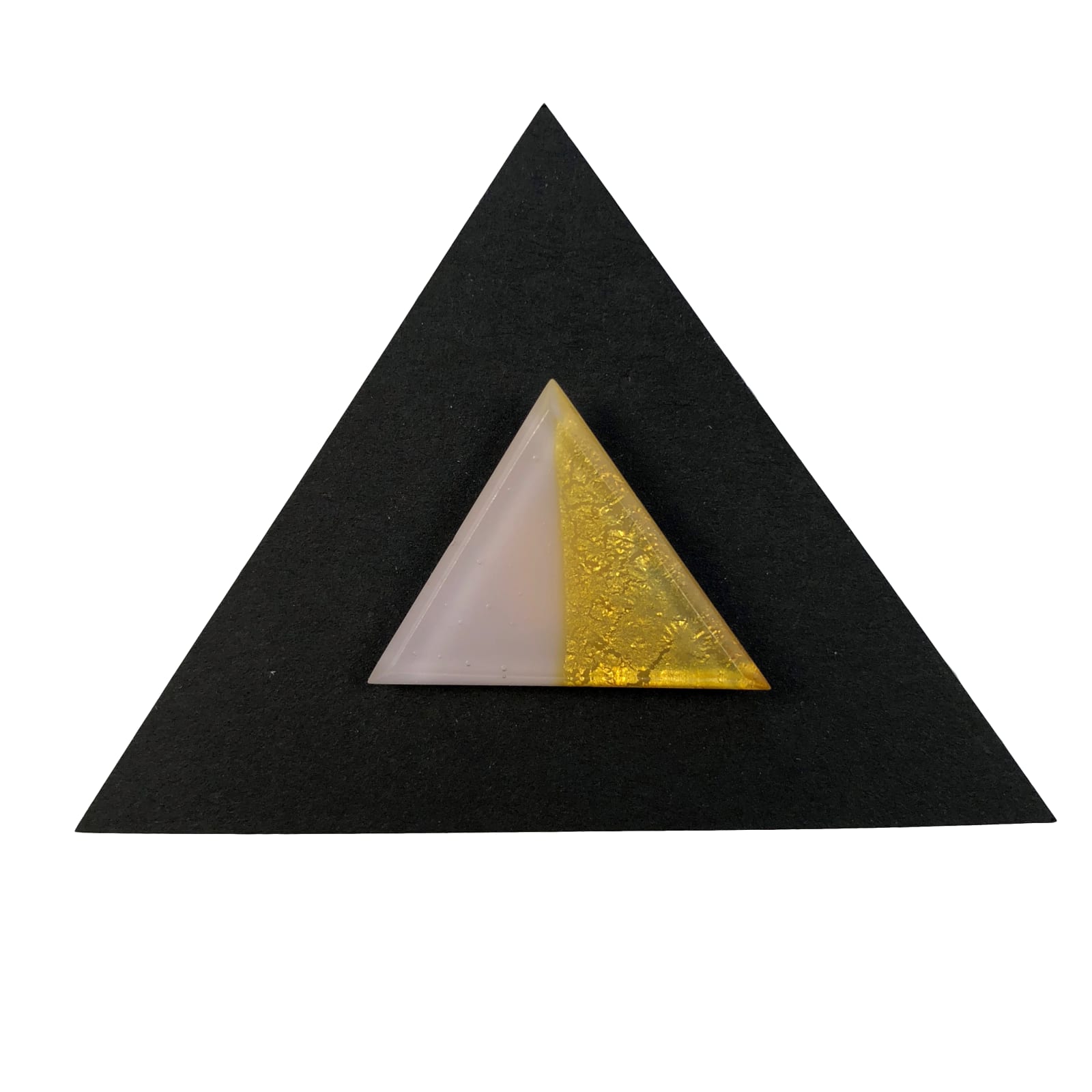 Geometric Glass Pin