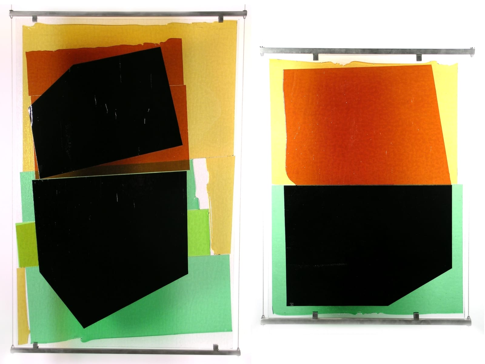 Judy Cooke, Pivot (diptych), 2004