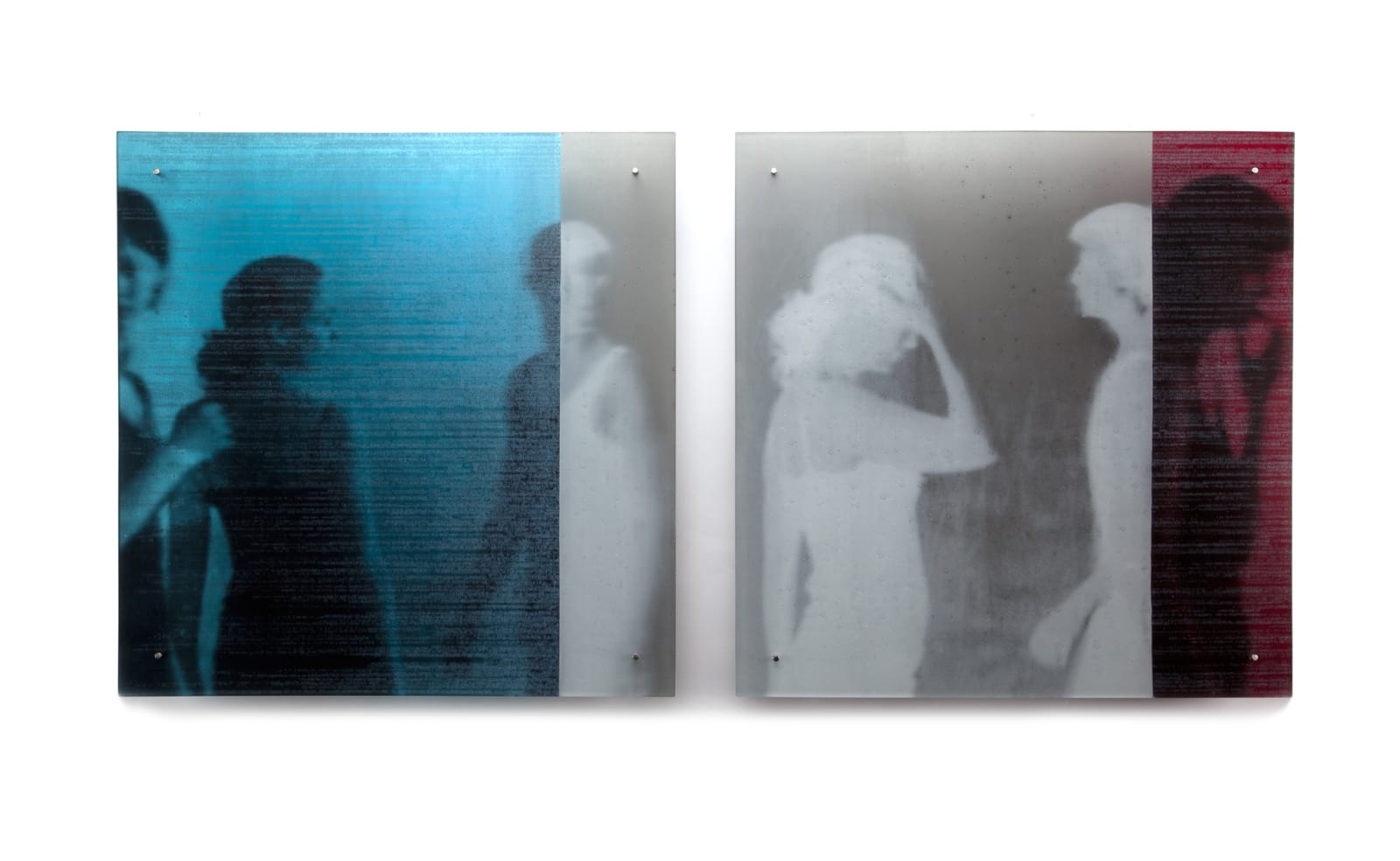 Untitled Diptych (Encode Series)