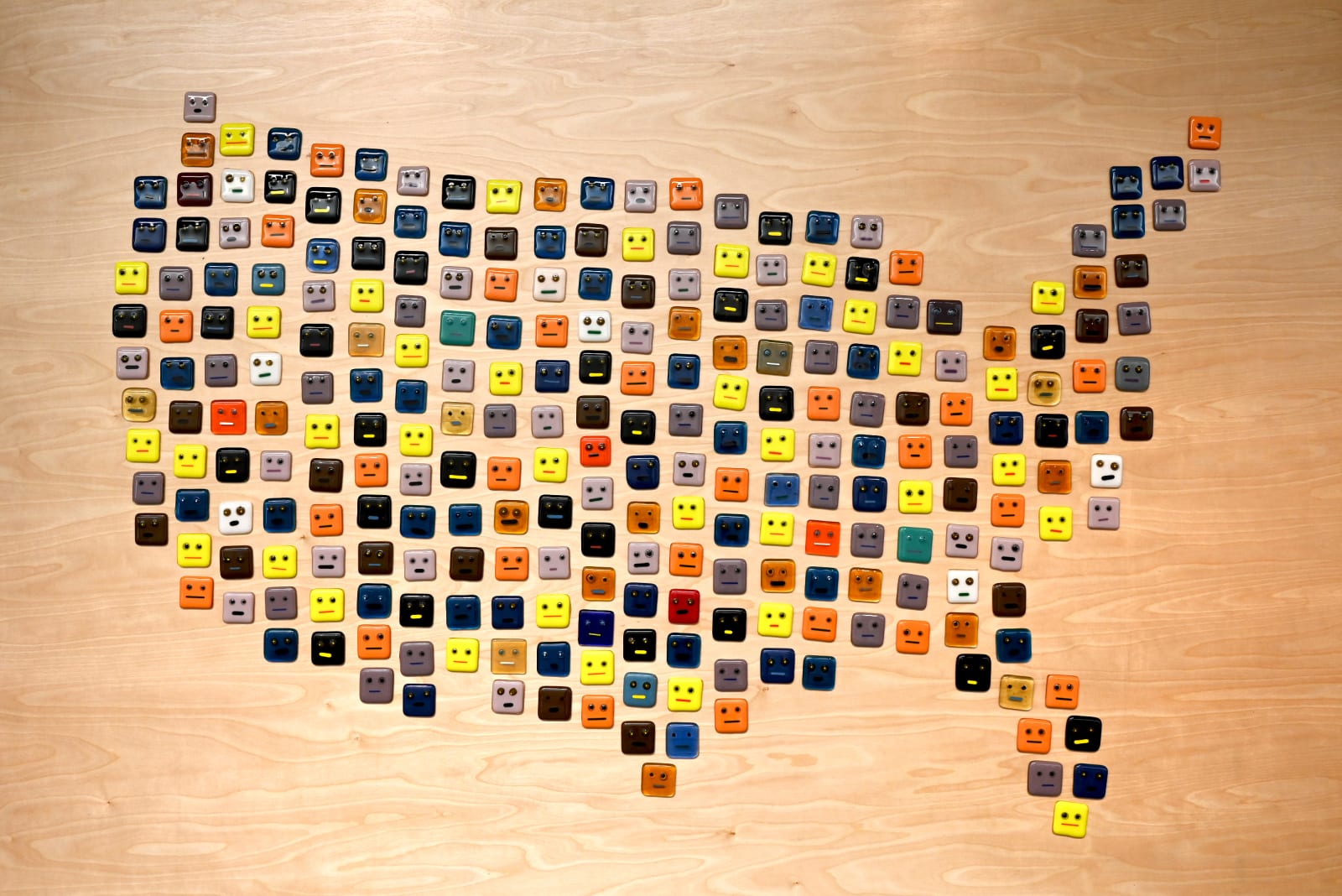 Map of America (Configuration #1, Iteration #2)