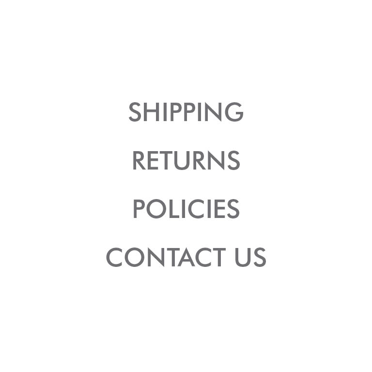 Forms of Payment We accept Visa, Mastercard, and American Express. Domestic Shipping Shipments are sent via USPS and UPS. Standard...