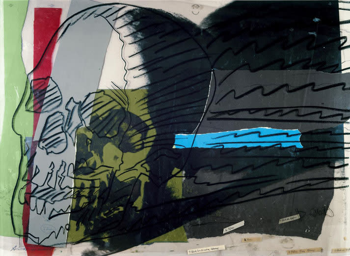 Andy Warhol, Skull 1, 1978, 1978