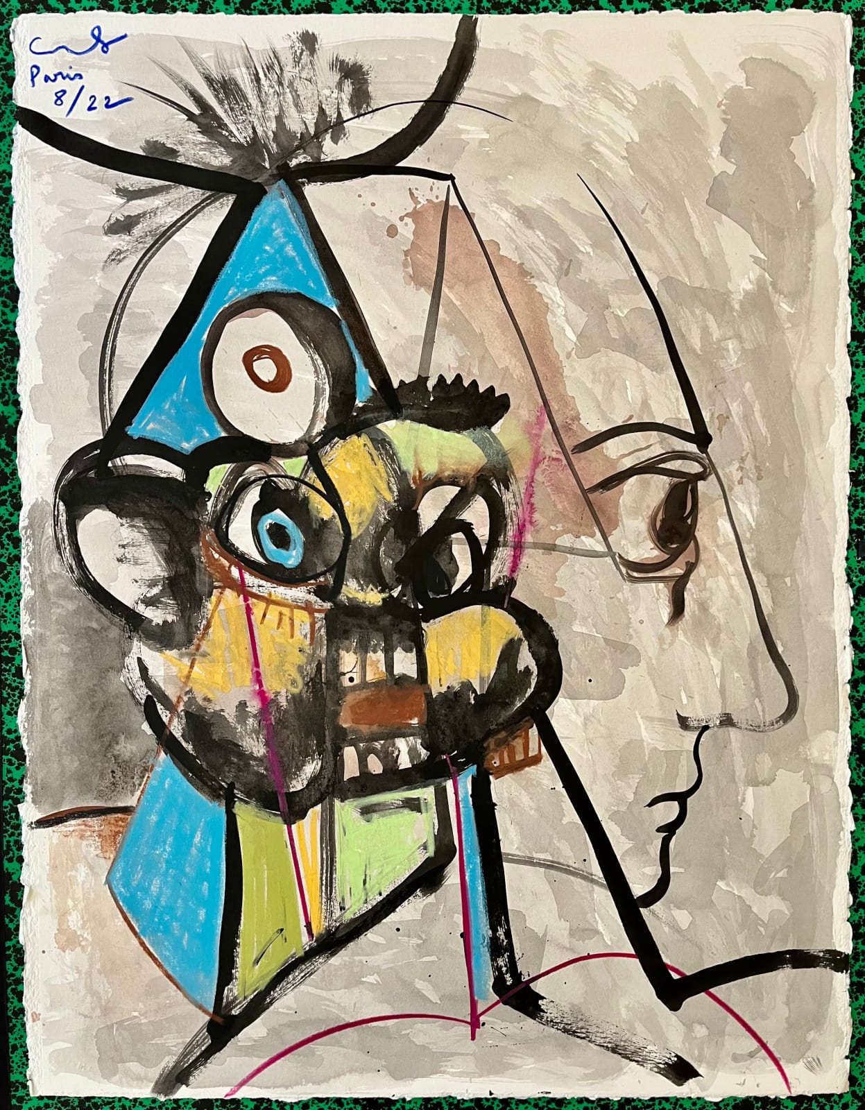 George Condo, Internal Conflict, 2022