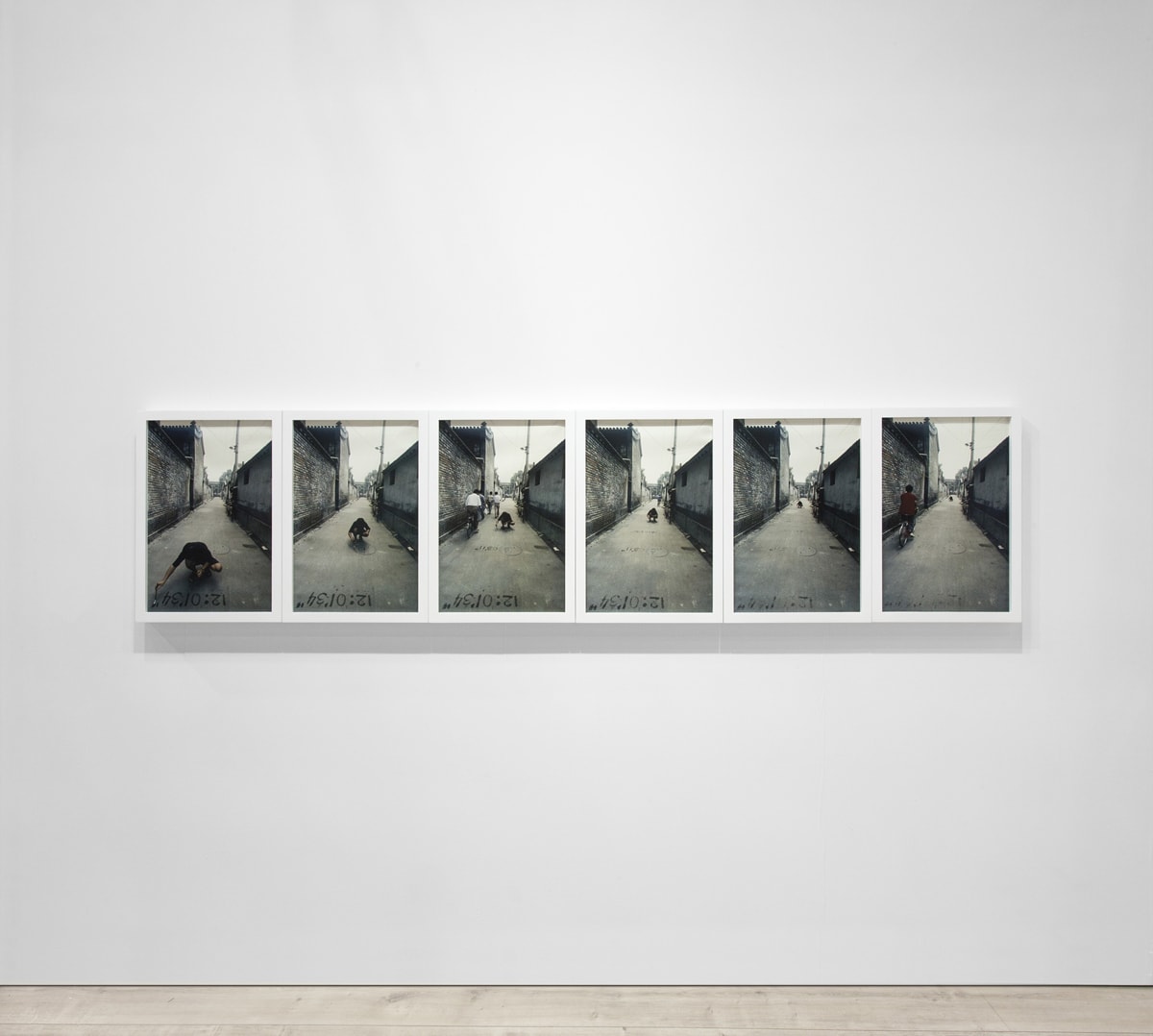 Song Dong, Writing Time with Water Beijing, 1995