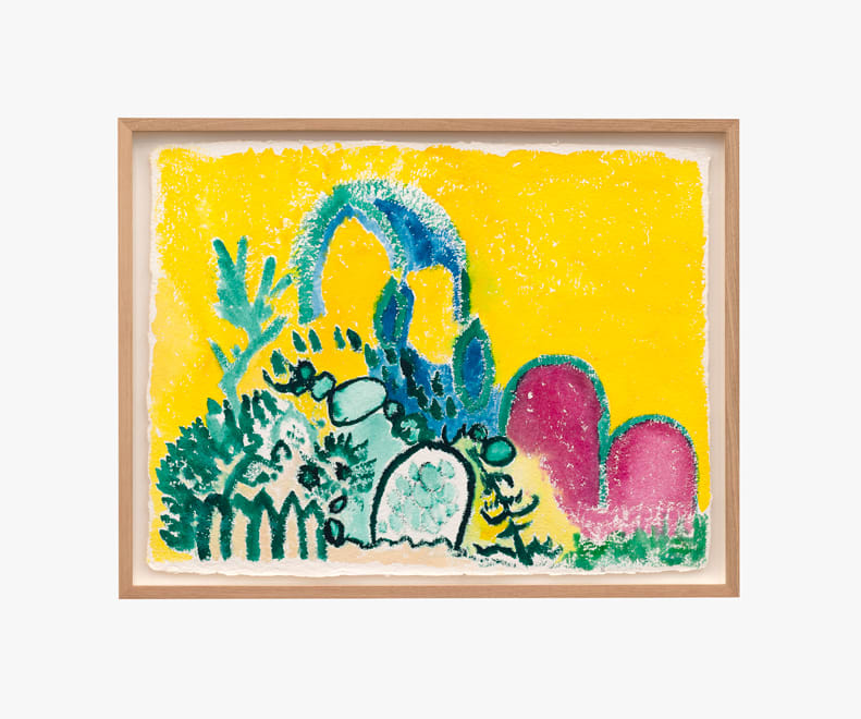 Simone Fattal, Outside the House, 2015