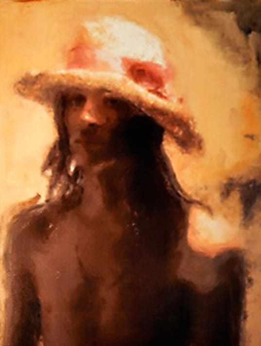 Christian Schoeler, Benedict with hat, 2010