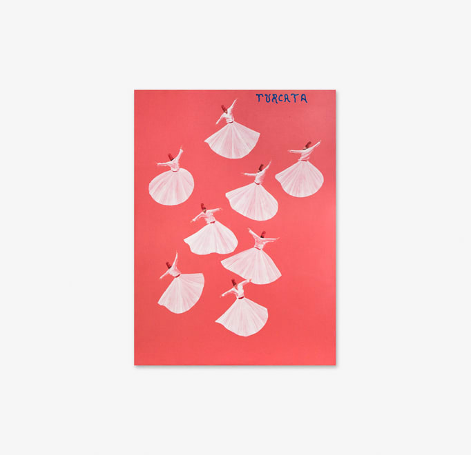 Aldo Mondino, Turcata, 2004