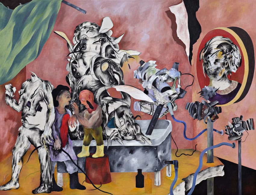 Ahmed Alsoudani, Untitled 2009, 2009