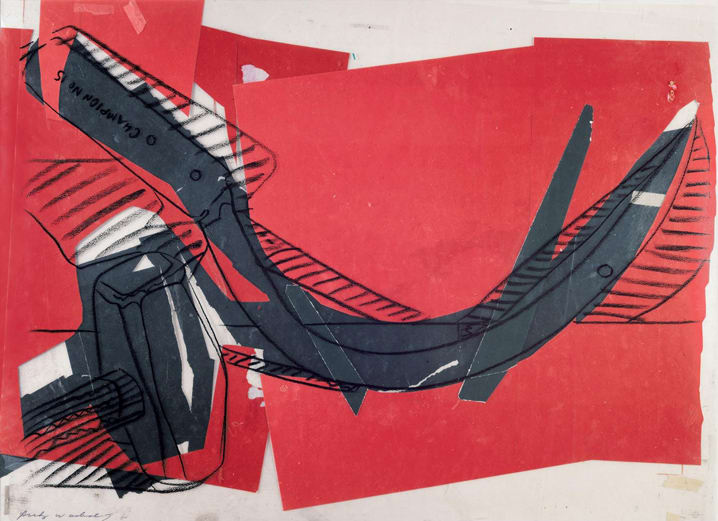 Andy Warhol, Hammer and Sickle, 1978, 1978