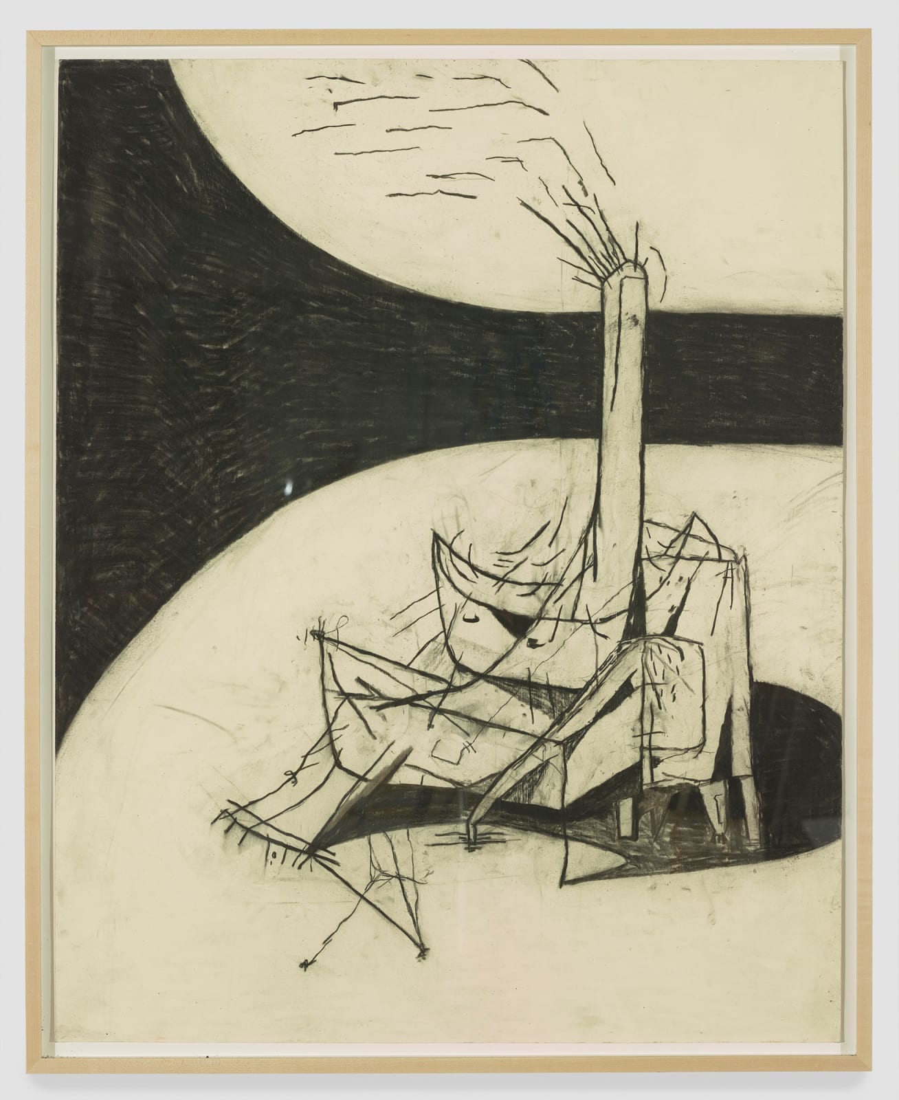 John Guzman, Walls Stained with Soot, 2022