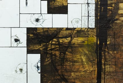 Rashid Johnson, Falling Man, 2017