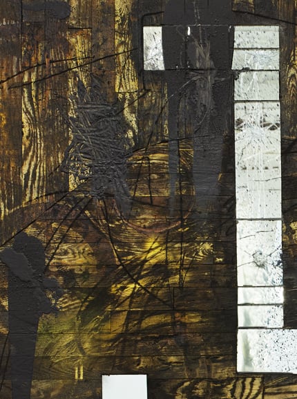 Rashid Johnson, Falling Man, 2017