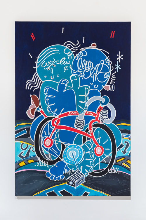 Timothy Curtis, I Wrote Your Name In The Street, 2018