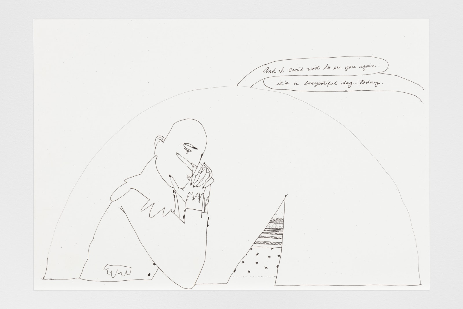 Christina Quarles, It's a Beautiful Day Today, 2020