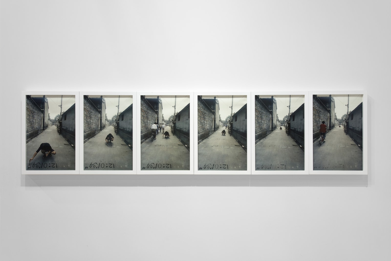 Song Dong, Writing Time with Water Beijing, 1995