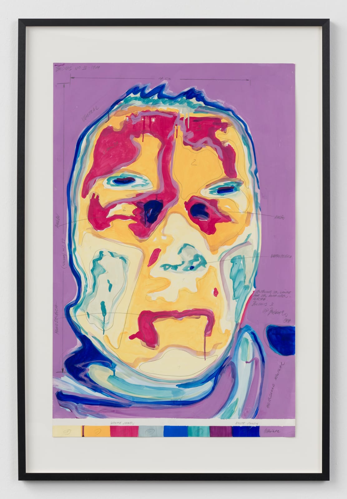 KP Brehmer, Bildnis No. 3, 1980