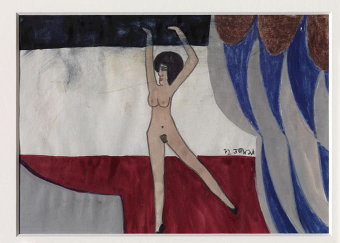 Franz West, Untitled (Tänzerin), 1972