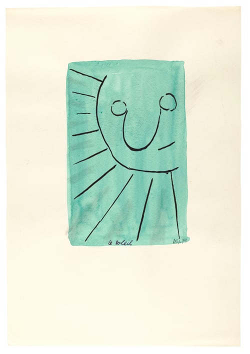 David Weiss, Le Soleil, 1979
