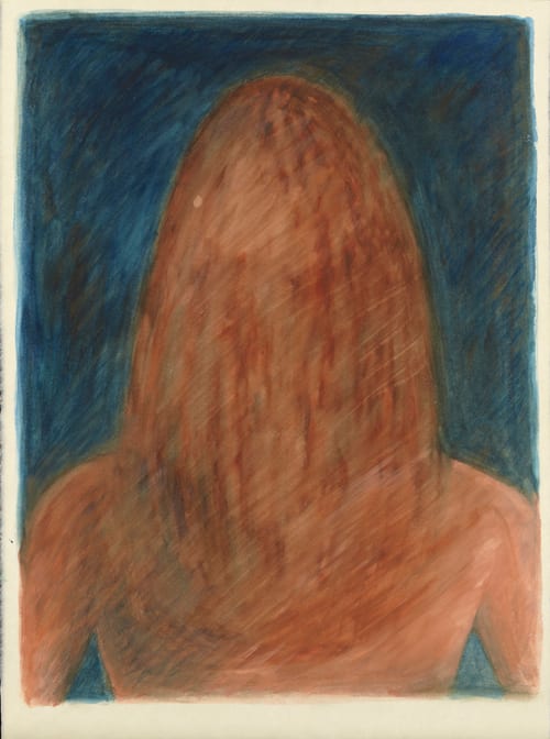 Tadanori Yokoo, Back of Head-2, 1980