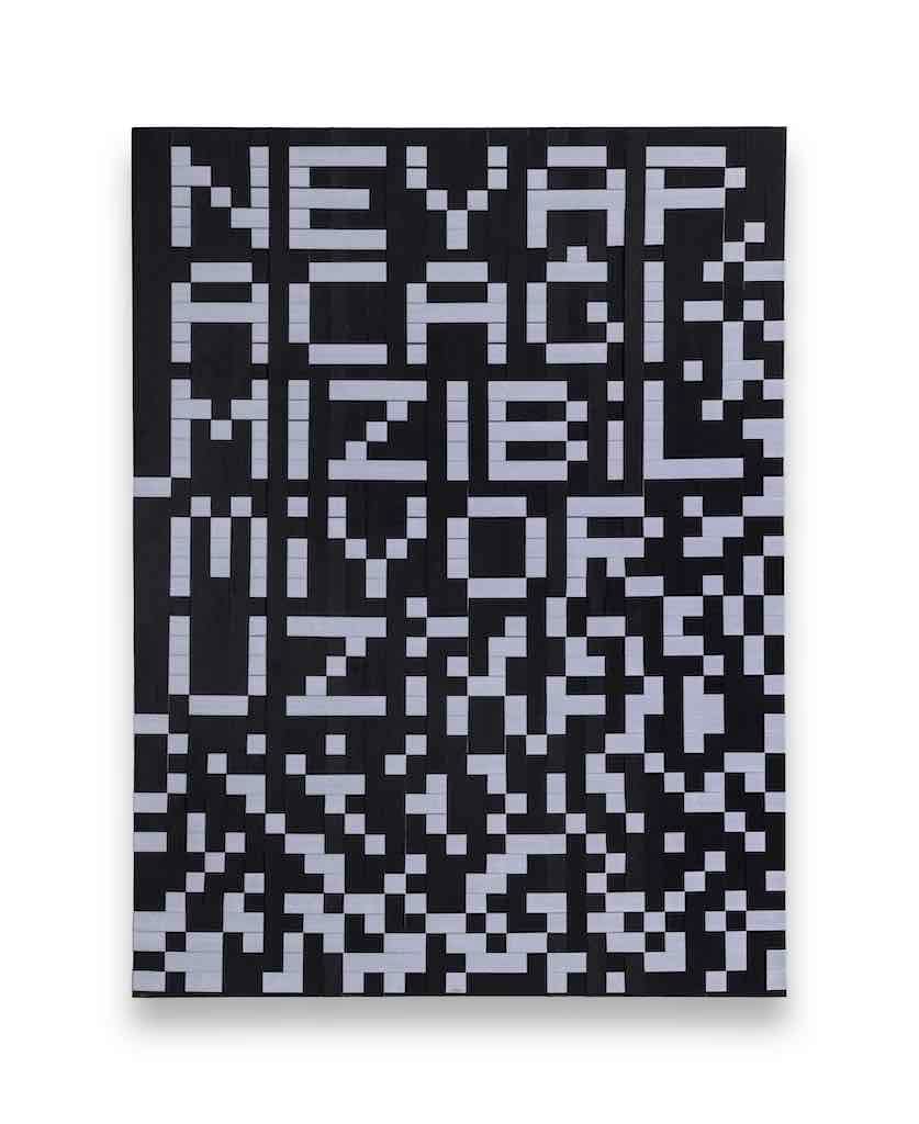 Vahap Avşar, Örme Resimler, NYB-1 / Woven Paintings, NYB-1, 2023