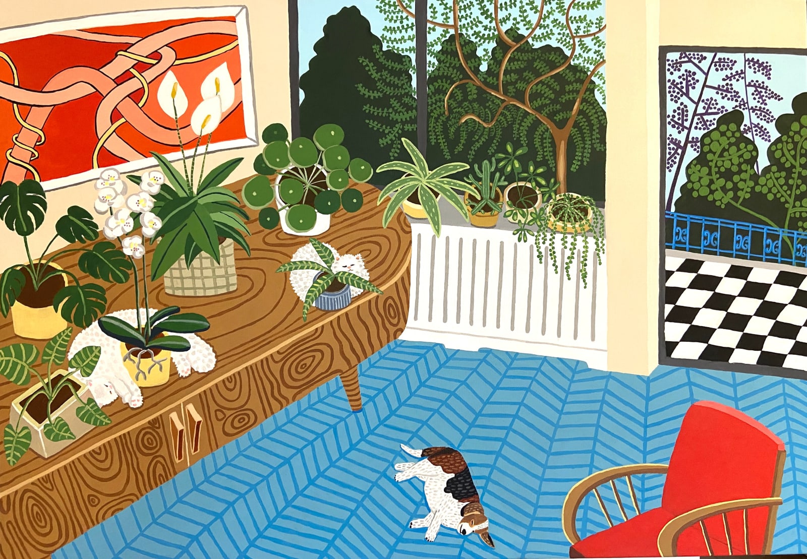 Leyla Pekmen, Lazy Afternoon, 2023