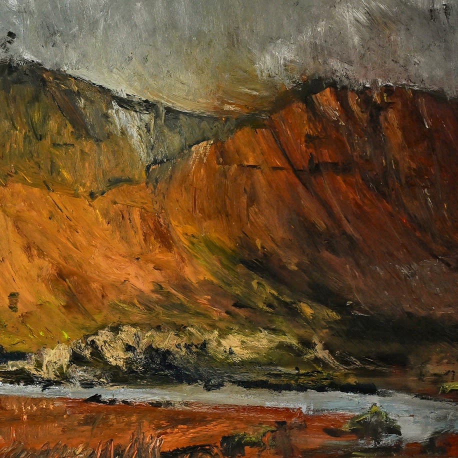Nils Verkaeren, The Hill Does Not Forget, 2024. Image courtesy of Buysse Gallery. © Nils Verkaeren. All rights reserved.