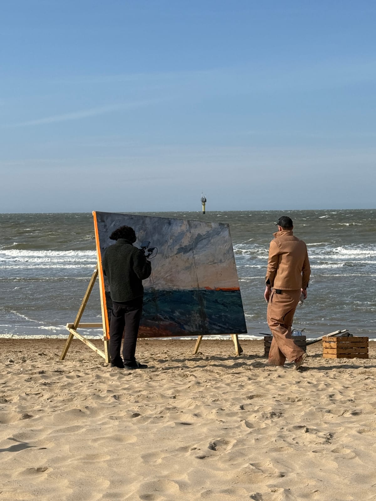 Nils Verkaeren, The Tide and the Tempest, 2025. Image courtesy of Buysse Gallery. © Nils Verkaeren. All rights reserved.