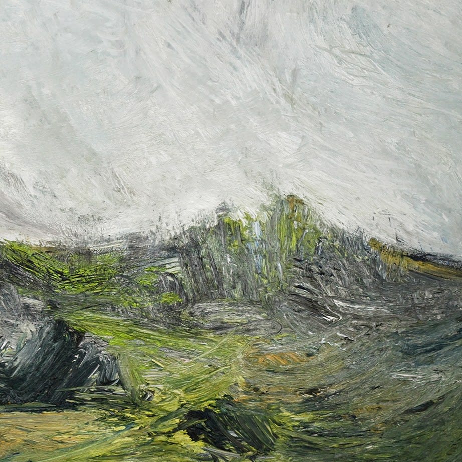 Nils Verkaeren, Cliff After Rain, 2024. Image courtesy of Buysse Gallery. © Nils Verkaeren. All rights reserved.