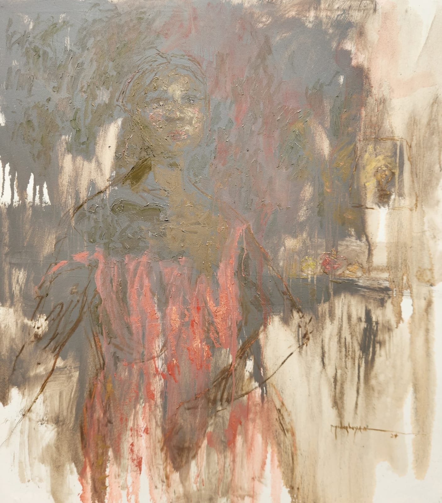 Midegbeyan Ojisua, Beside the window, 2024