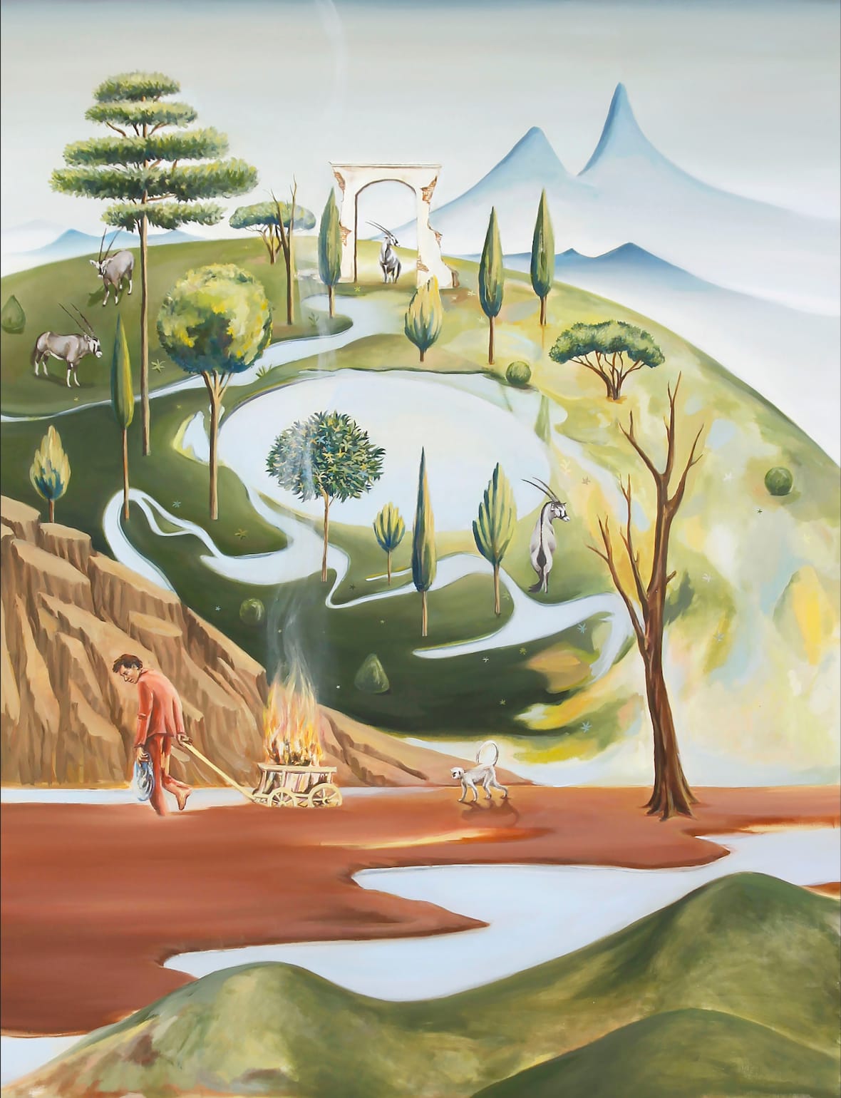 Zélie Nguyen, Le promeneur de feu, 2025