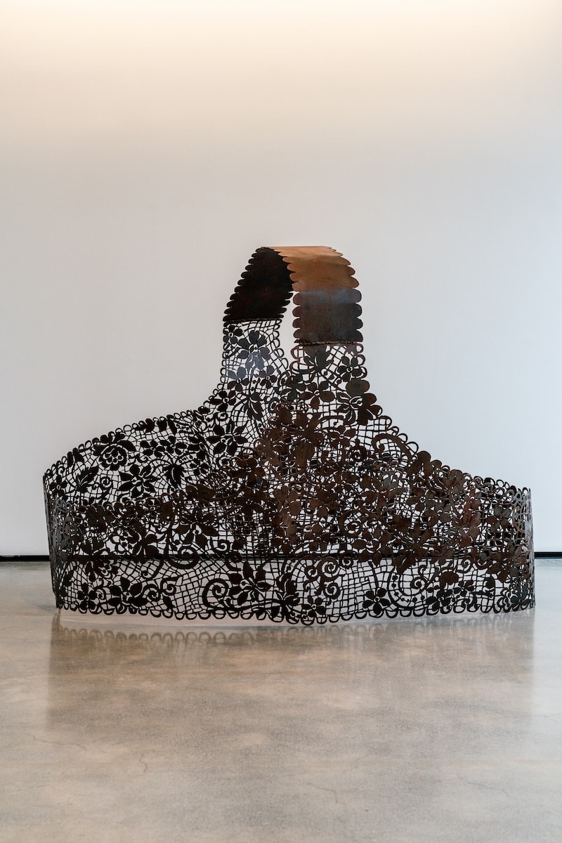 Big Panties, 2017 Plasma cut steel