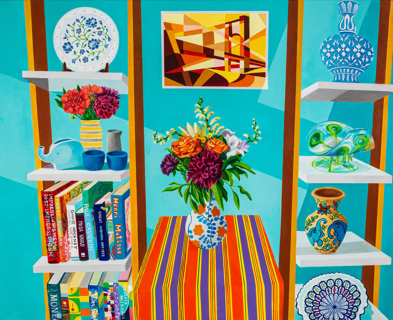 Roxa Smith A Selected Few, 2025 Acrylic on canvas over cradled board