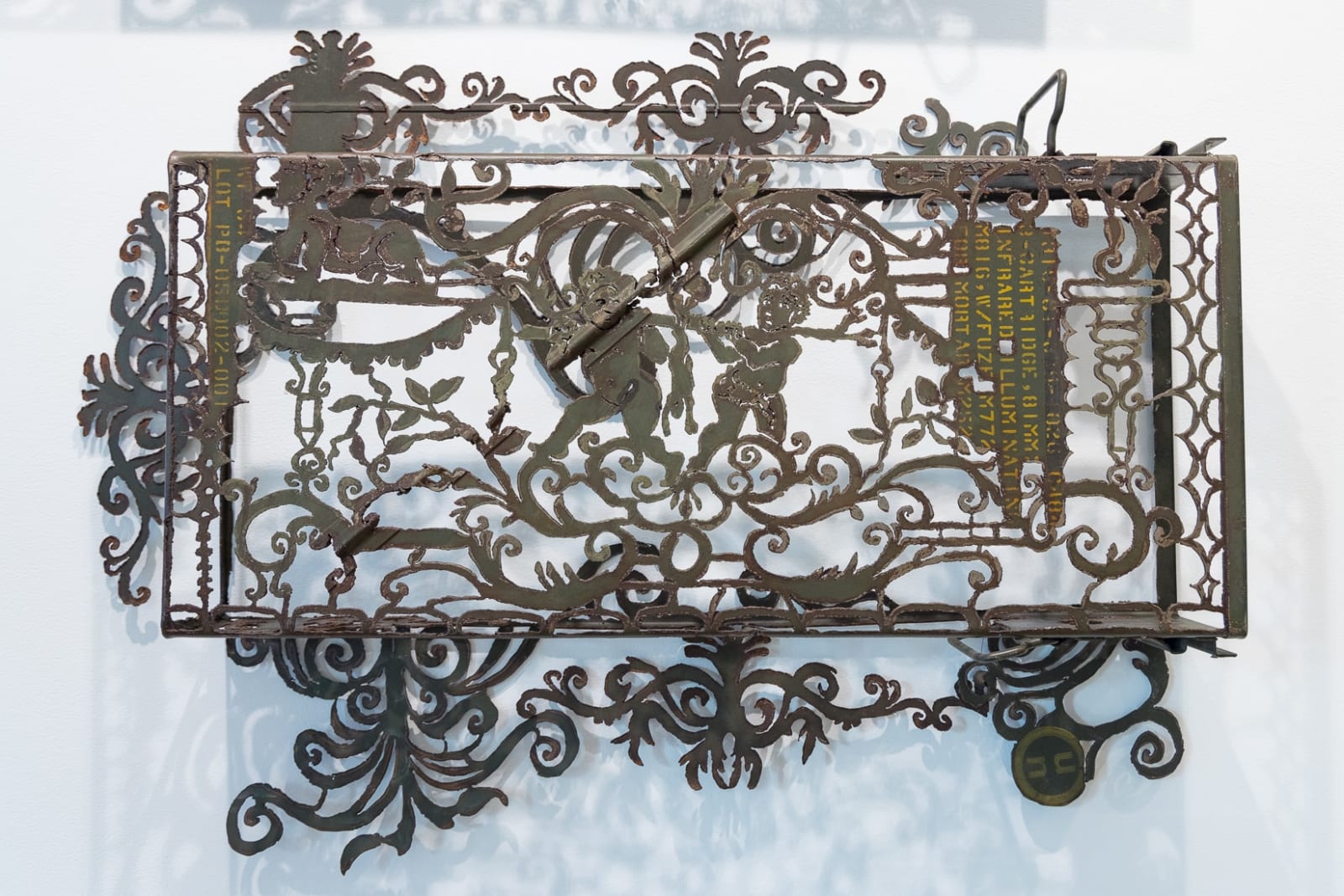 Ammo Box #4, 2011 Plasma cut Ammunition box