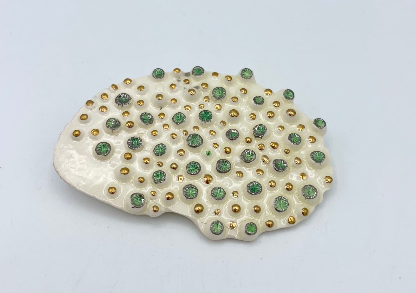Delfina Emmanuel, Jubilee Brooch - Island, 2022