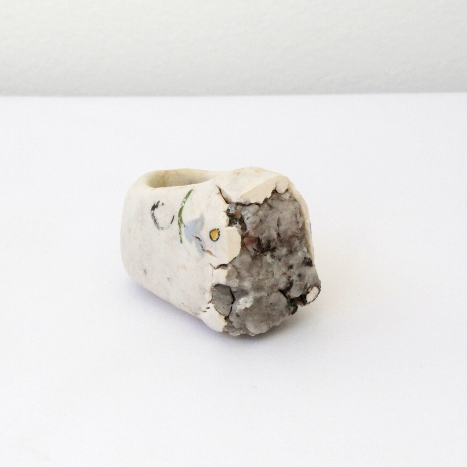 Aneta Regel, White & Blue Ring, 2018