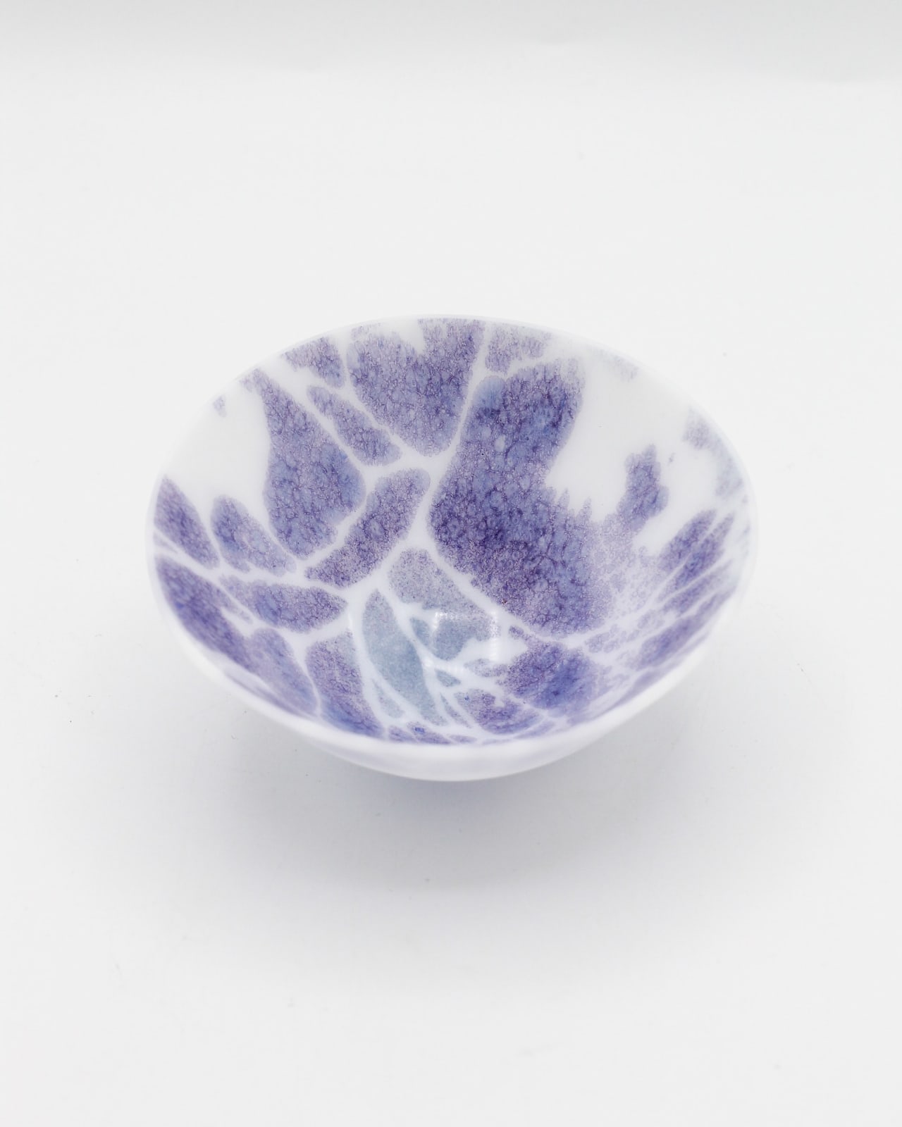 Verity Pulford, Small Algae Bowl (Blue & Purple), 2024