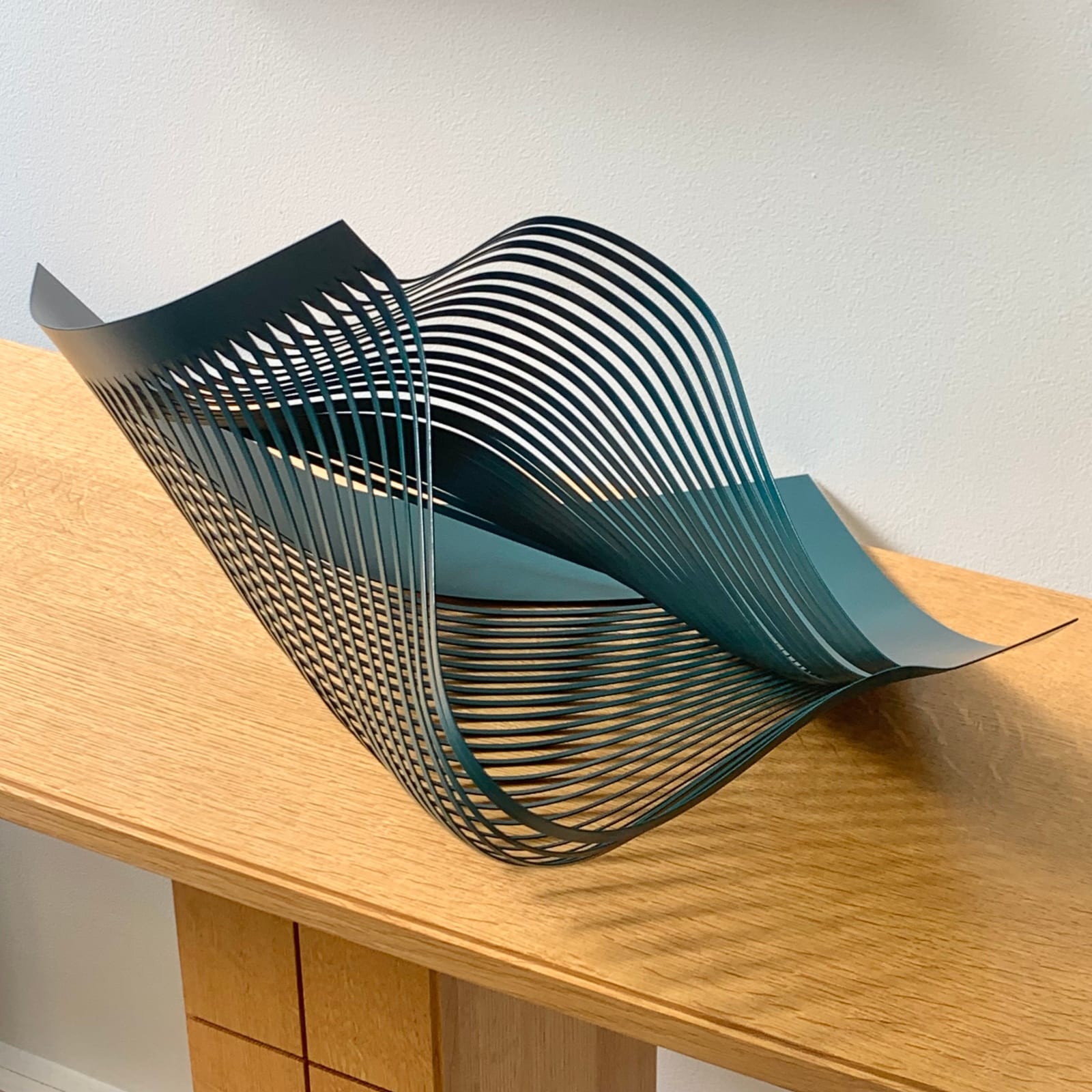 Ane Christensen, Shredded Bowl - Forest Teal, 2024