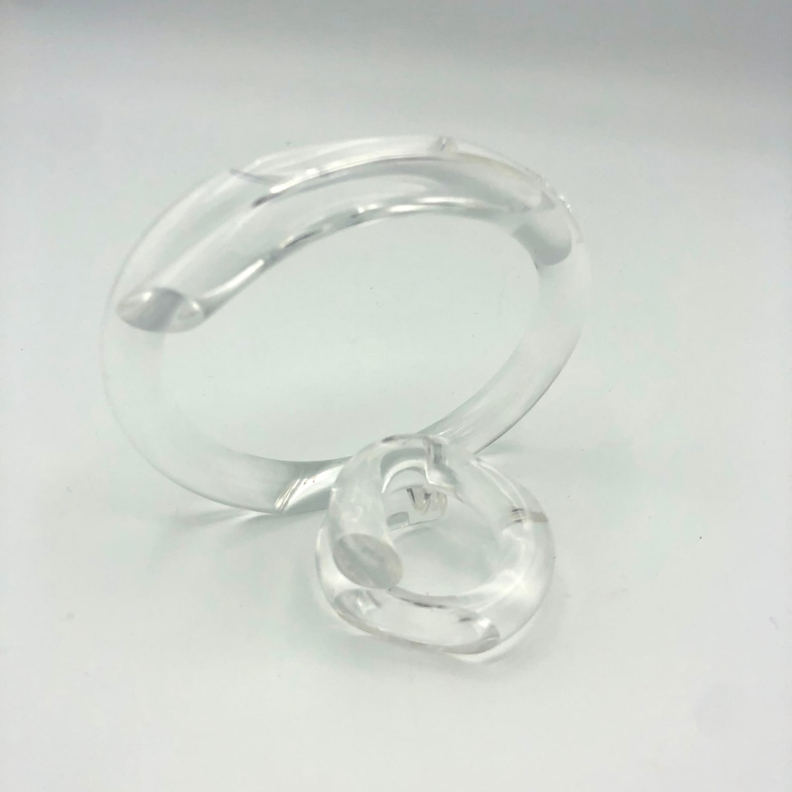 Marlene McKibbin, Acrylic Ring - Clear, 2023