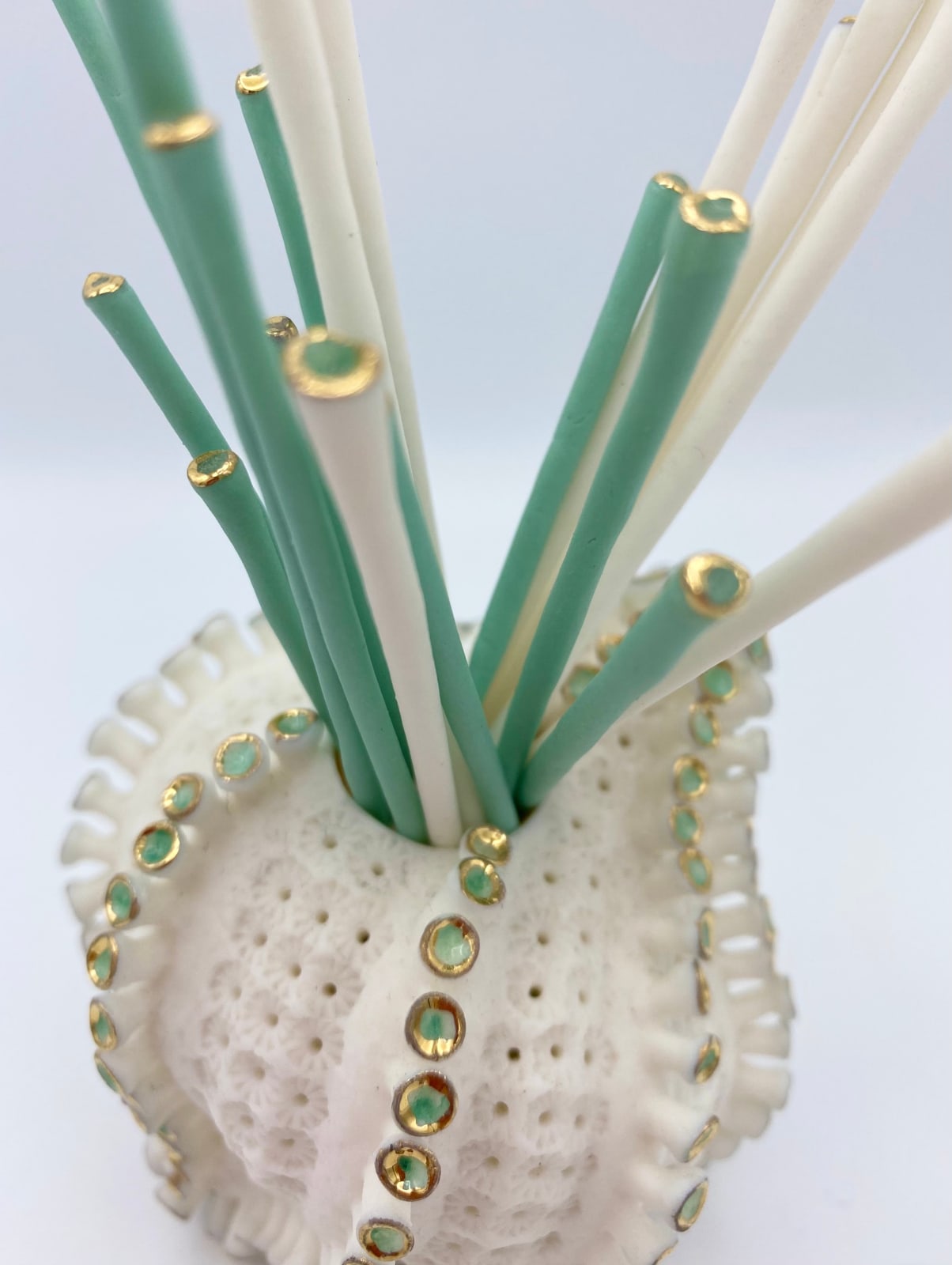 Delfina Emmanuel, Twist Vessel - Green/ Blue, 2019