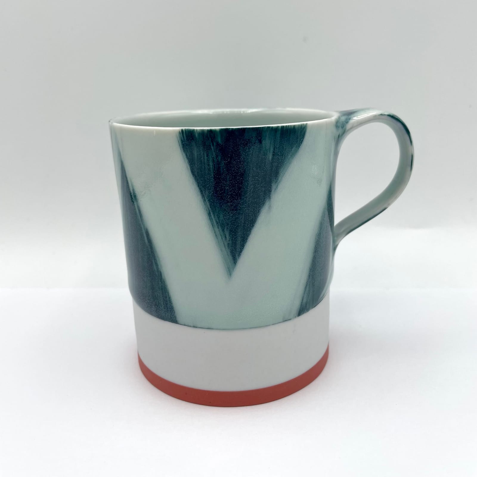 Adam Frew, Coffee Cup with Red Trim, 2023