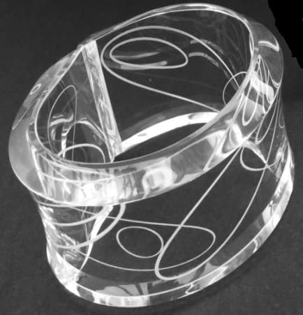 Marlene McKibbin, Patterned Engraved Cuff, 2020