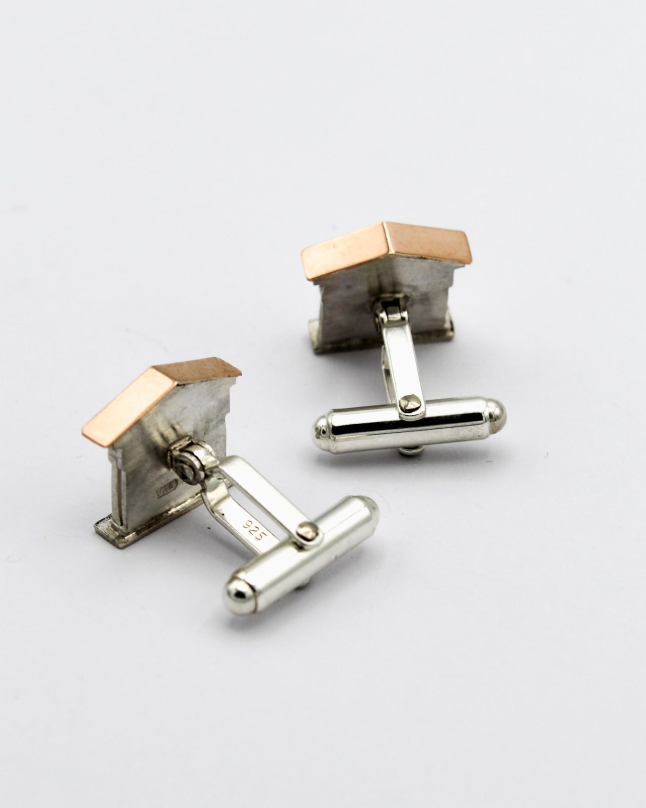 Vicki Ambery-Smith, Greek Temple Cufflinks, 2024