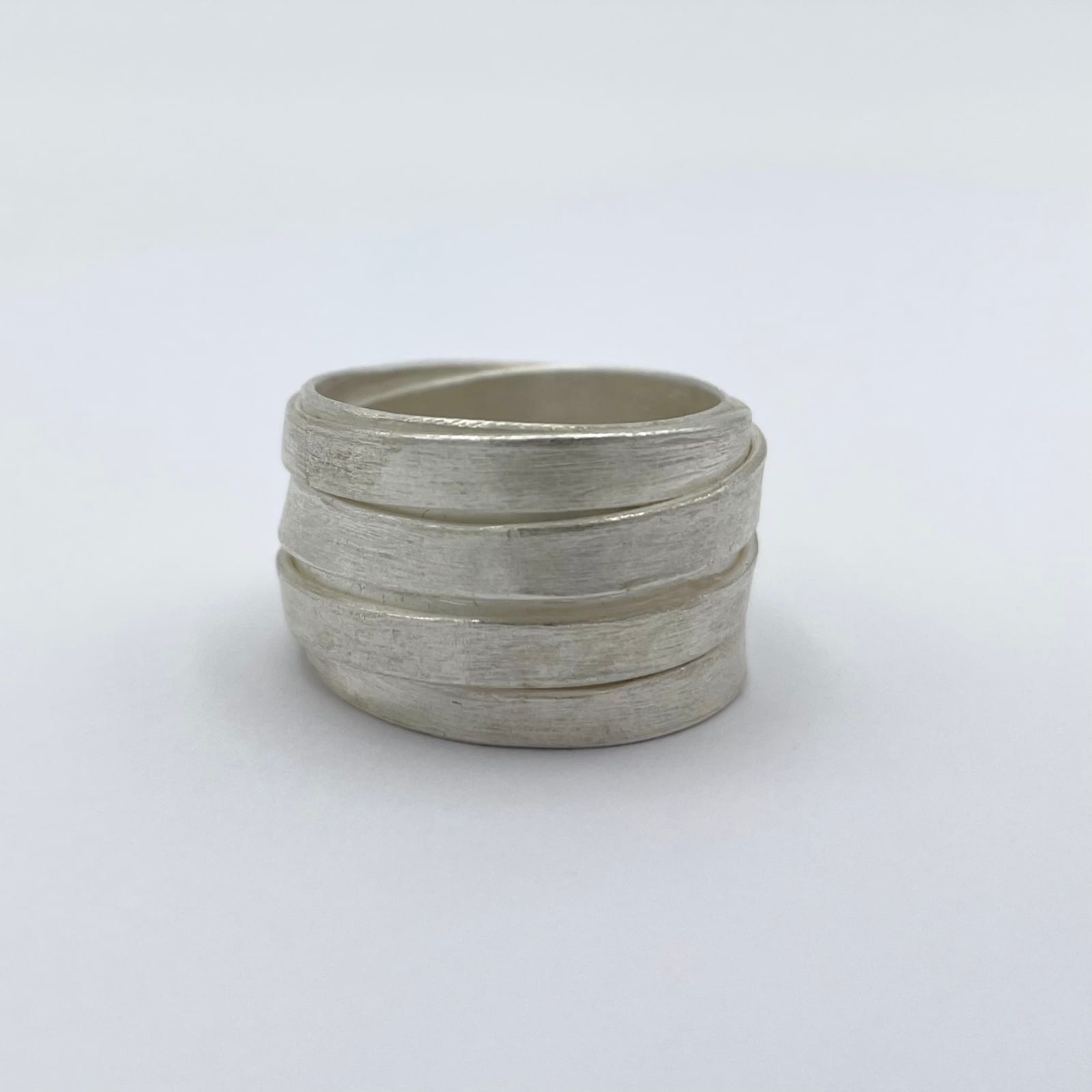 Disa Allsopp, Sterling Silver Tagliatelle Ring, 2024