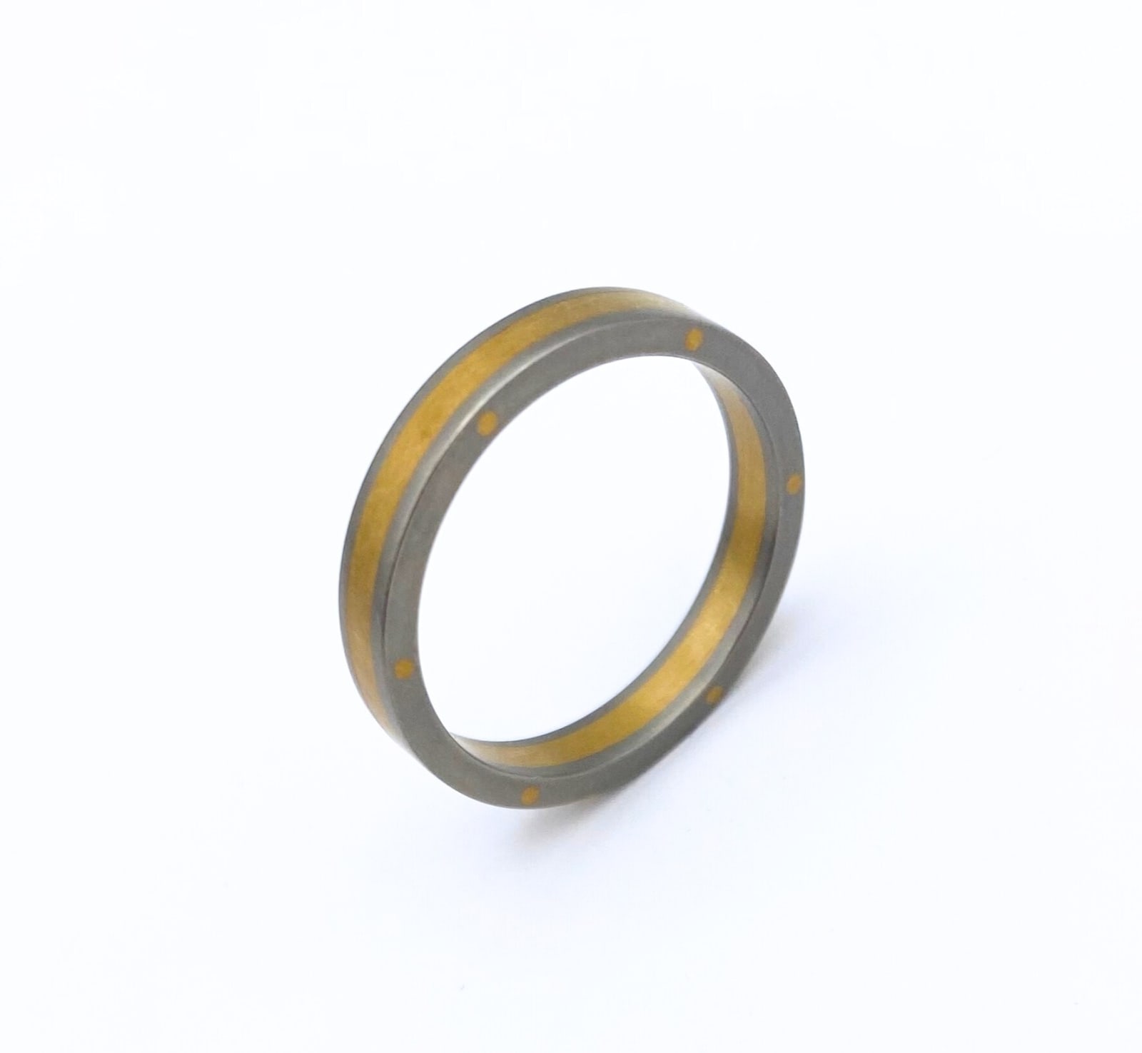 Joel Degen, Gold/Titanium Ring